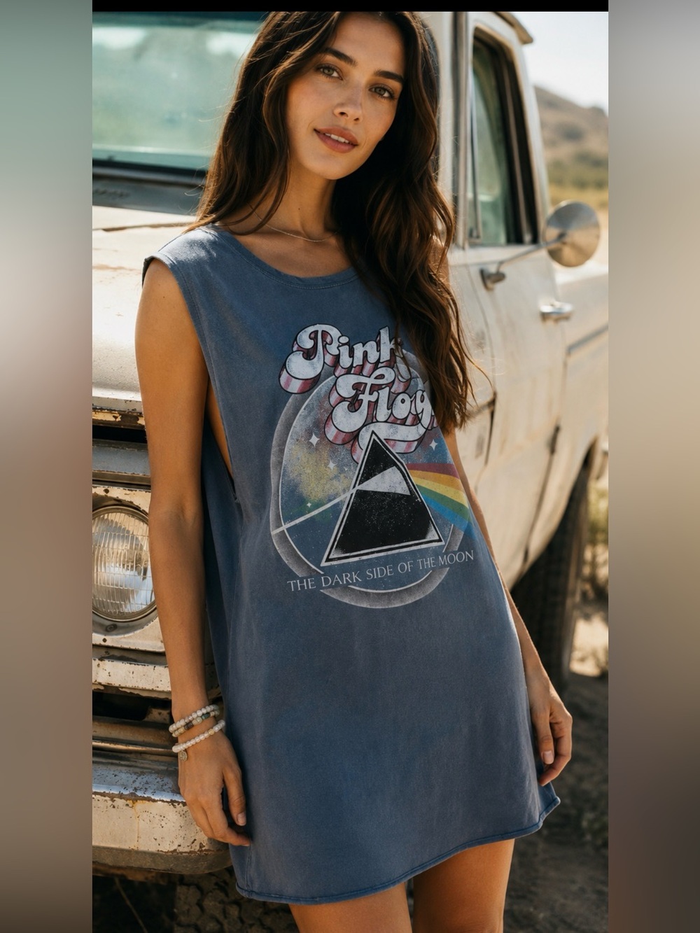 Pink Floyd T-Shirt Cotton Dress XL